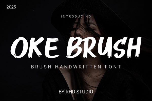 OKE BRUSH - Brush Handwritten Font
