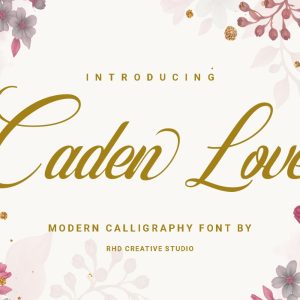 Caden Love Modern Calligraphy